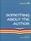 Cover of: Something About the Author