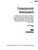 Cover of: Contemporary Newsmakers Annual Cumulation 1986, a Biographical Guide to People in the News
