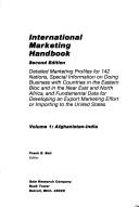 Cover of: International Marketing Handbook by Frank E. Bair