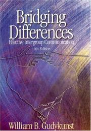 Cover of: Bridging Differences by William B. Gudykunst