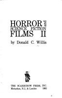 Cover of: Horror and Science Fiction Films II (1972-1981)