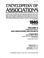 Cover of: Encyclopedia of associations