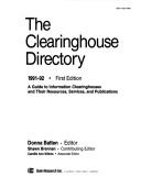 Cover of: Clearinghouse Directory 1991-92