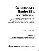 Cover of: Contemporary Theatre, Film, and Television by Emily J. McMurray