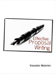 Cover of: Effective Proposal Writing (Response Books)