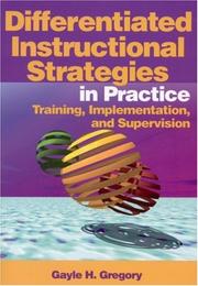 Cover of: Differentiated Instructional Strategies in Practice by Gayle H. Gregory