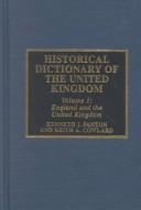 Cover of: Historical Dictionary of United Kingdom