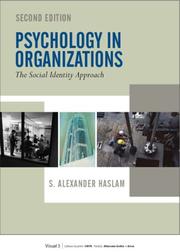 Cover of: Psychology in Organizations by S. Alexander Haslam