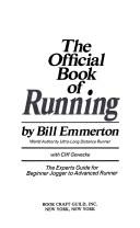 Cover of: Official Book of Running