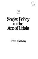 Cover of: Soviet policy in the Arc of Crisis