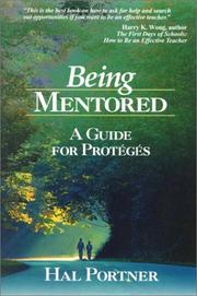 Cover of: Being Mentored by Hal Portner