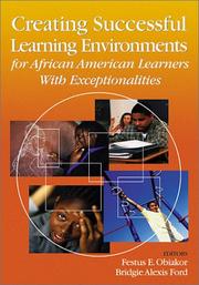 Cover of: Creating Successful Learning Environments for African-American Learners With Exceptionalities by 