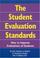 Cover of: The Student Evaluation Standards