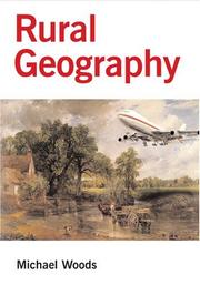 Cover of: Rural geography by Woods, Michael.