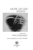 Cover of: More or Less Urgent