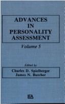 Cover of: Advances in Personality Assessment: Volume 5 (Advances in Personality Assessment)