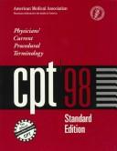 Cover of: Cpt 98: Physicians' Current Procedural Terminology