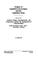 Cover of: Origins of Legislative Sovereignty and the Legislative State