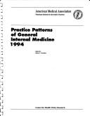 Cover of: Practice Patterns of General Internal Medicine 1994
