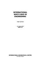 Cover of: International who's who in engineering