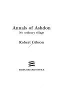 Cover of: Annals of Ashdon: No Ordinary Village