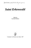 Cover of: Saint Erkenwald by edited by Clifford Peterson.