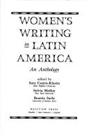 Cover of: Women's Writing in Latin America by Sara Castro-Klaren, Sylvia Molloy