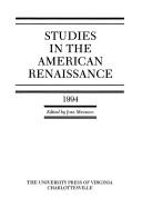 Cover of: Studies in the American Renaissance 1994 (Studies in the American Renaissance)