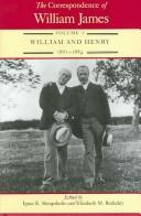 Cover of: The Correspondence of William James by William James