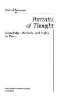 Cover of: Portraits of Thought: Knowledge, Methods, and Styles in Pascal