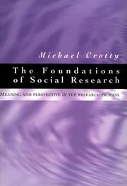Cover of: The foundations of social research by Michael Crotty