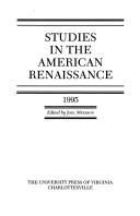 Cover of: Studies in the American Renaissance 1995 (Studies in the American Renaissance) by Joel Myerson, Joel Myerson