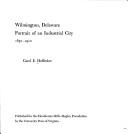 Cover of: Wilmington, Delaware: portrait of an industrial city, 1830-1910 by University Press of Virginia, Carol E. Hoffecker, Carol E. Hoffecker