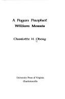 Cover of: pagan prophet, William Morris