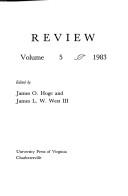 Cover of: Review, 1983 (Review)