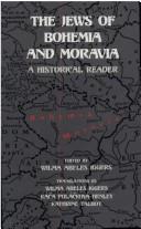 Cover of: The Jews of Bohemia and Moravia: a historical reader