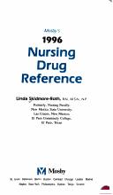 Cover of: Mosby's 1996 Nursing Drug Reference (Annual)