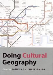 Cover of: Doing cultural geography | 