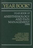 Cover of: The Year book of anesthesiology and pain management.