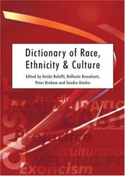 Cover of: Dictionary of Race, Ethnicity and Culture by 