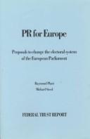 Cover of: PR for Europe by Plant, Raymond., Michael Steed, Plant, Raymond.