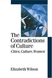Cover of: The contradictions of culture by Elizabeth Wilson