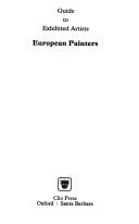 Cover of: European Painters (Guide to Exhibited Artists)
