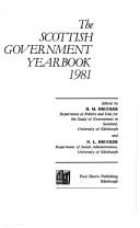 Cover of: Scottish Government Yearbook 1981 (Scottish Government Yearbook) by H. M. Drucker