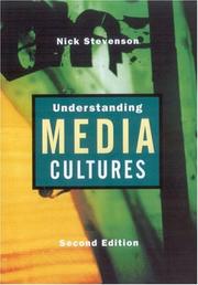 Cover of: Understanding Media Cultures by Nicholas Stevenson
