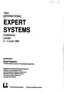 Cover of: Third International Expert Systems Conference | 