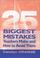 Cover of: 25 Biggest Mistakes Teachers Make and How to Avoid Them