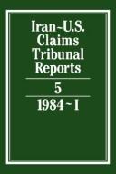 Iran-U.S. Claims Tribunal Reports volume 5 (Iran-U.S. Claims Tribunal Reports) cover