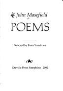 Cover of: POEMS; ED. BY PETER VANSITTART.