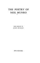 Cover of: The Poetry of Neil Munro